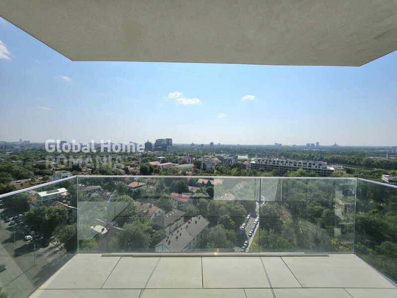 One Verdi Park, Floreasca, panoramic view 16 floor, 4 rooms 154 sqm + 2 parking.