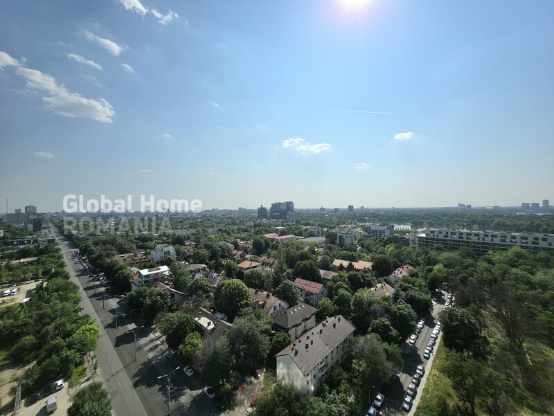One Verdi Park, Floreasca, panoramic view 16 floor, 4 rooms 154 sqm + 2 parking.