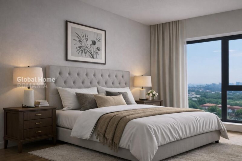 One Verdi Park, Floreasca, panoramic view 16 floor, 4 rooms 154 sqm + 2 parking.